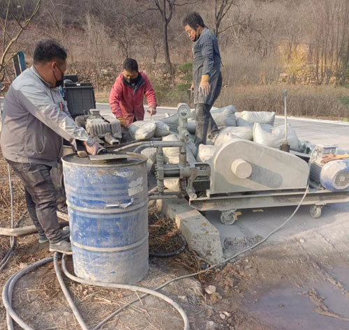 张家口路面下沉注浆